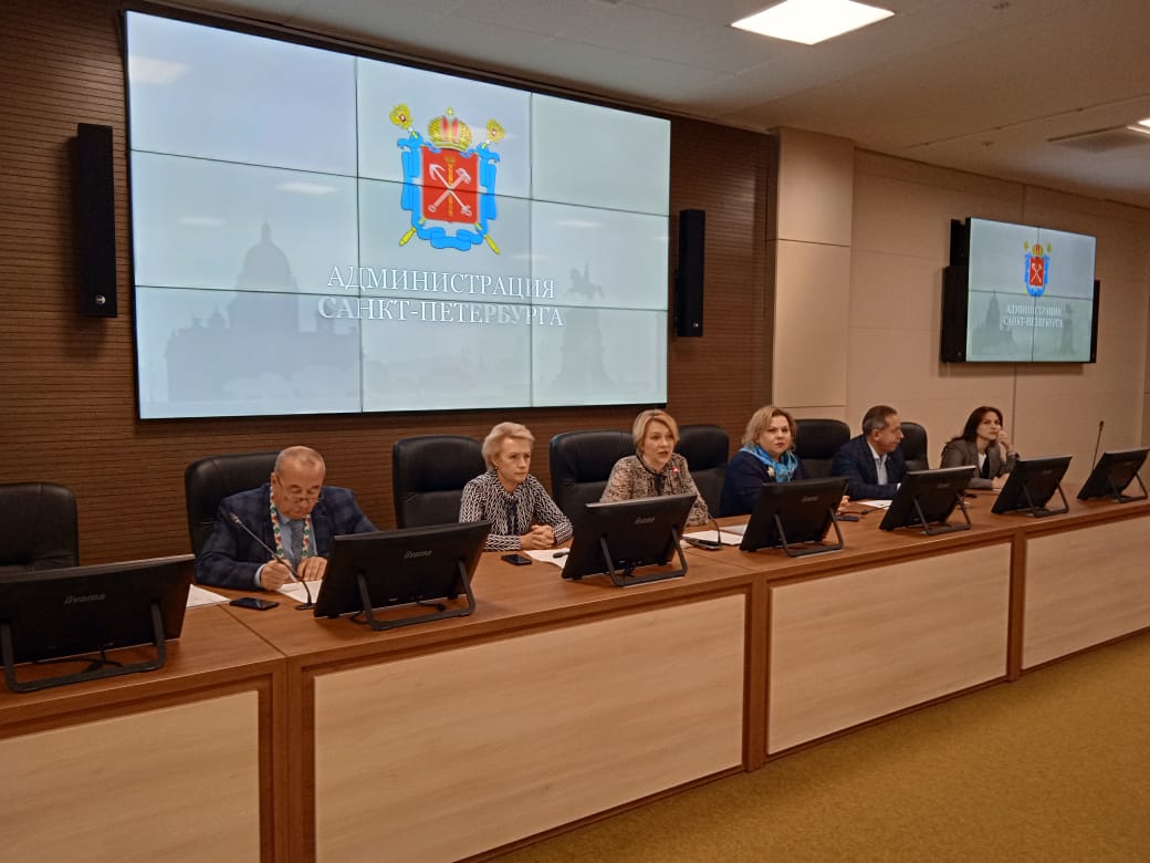 Совещание руководства Комитета по социальной политики Санкт-Петербурга с активом городских общественных организаций города