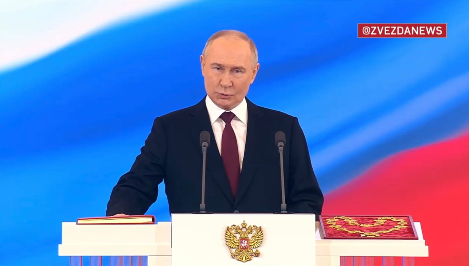 Поздравляем Президента Российской Федерации Владимира Владимировича Путина с официальным вступлением в должность