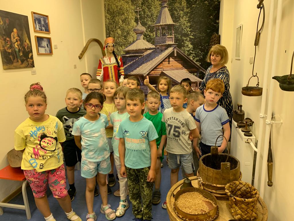 Музейный комплекс "Князь Александр Невский" посетили самые маленькие гости из детского сада Невского района