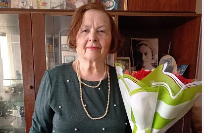 Поздравление Галины Арефьевой с 85-летним юбилеем