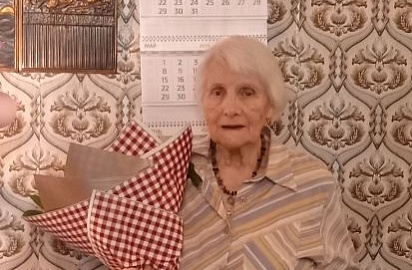  85 – летний юбилей жителя блокадного Ленинграда Колбасовой Ирины Александровны